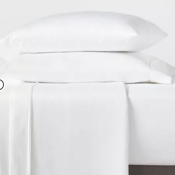 Pillowcase Set 500TC Supima Sateen Casaluna White - Picture 1 of 1